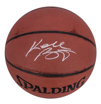 Kobe Bryant Full Name Signed Spalding Basketball (Beckett)